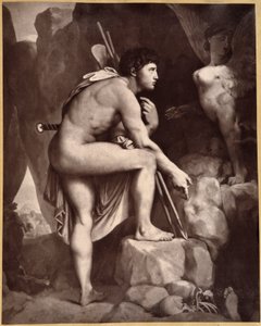 Oedipus with Sphinx by Jean Auguste Dominique (after) Ingres