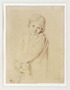 Charlotte-Madeleine Taurel, daughter of the engraver by Jean Auguste Dominique Ingres