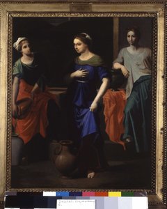 Eliezer and Rebecca by Jean Auguste Dominique Ingres