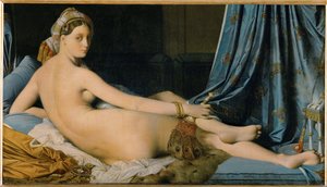 The Great Odalisque by Jean Auguste Dominique Ingres