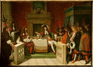 Louis XIV and Moliere by Jean Auguste Dominique Ingres