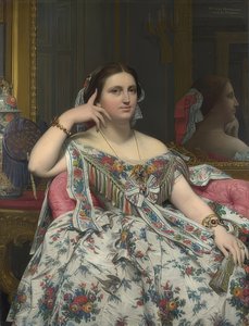 Madame Moitessier. 1856