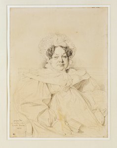 Mme. Louis-Francois Bertin by Jean Auguste Dominique Ingres