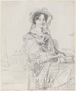 Mrs. Charles Badham by Jean Auguste Dominique Ingres