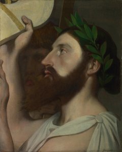 Pindar and Ictinus, Between 1830 and 1867 by Jean Auguste Dominique Ingres