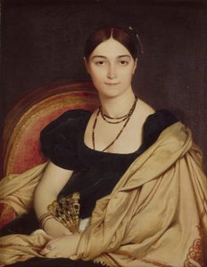 Portrait of Madame Duvaucey by Jean Auguste Dominique Ingres