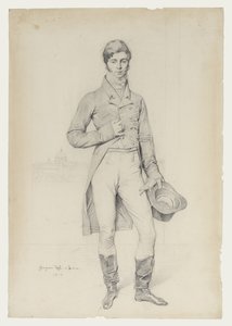 Portrait of Lord Grantham by Jean Auguste Dominique Ingres