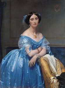 Portrait of Princess Albert de Broglie by Jean Auguste Dominique Ingres
