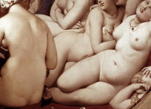 The turkish bath (detail)
