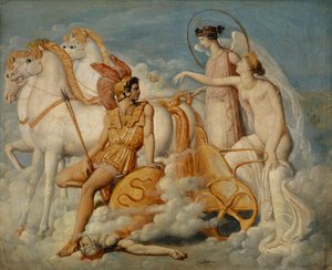 Venus, Injured by Diomedes, Returns to Olympus