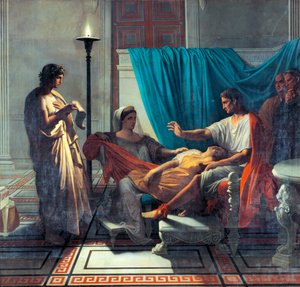 Virgil Reading Aeneid to Augustus, Octavia, and Livia