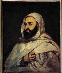 Portrait of Ben Mahi Ed Din Abd El Kader