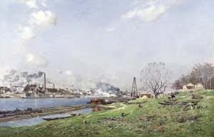 The Seine at Conflans-Charenton