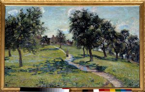 Apple Trees in Normandy (Landscape)