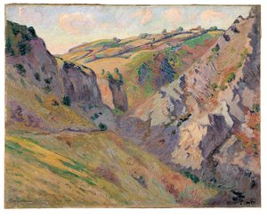 The Caverns of Prunal near Pontgibaud by Jean Baptiste Armand Guillaumin