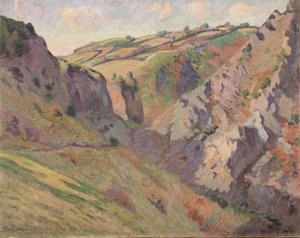 The Caverns of Prunal near Pontgibaud, Auvergne
