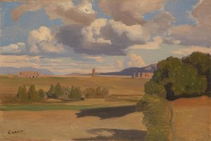 The Roman Campagna with the Aqua Claudia