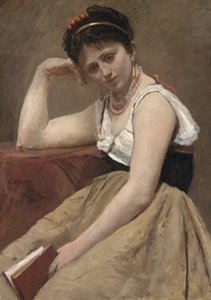 Interrupted Reading, c. 1870