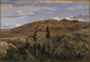 Mountains in Auvergne, 1841-42