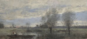 Palluel, Boater in the Marshes