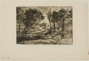 Souvenir of Tuscany by Jean Baptiste Camille Corot