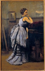 The Lady in Blue