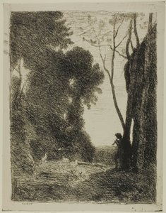 The Young Shepherd, second plate