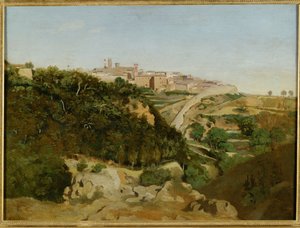 Volterra, Italy by Jean Baptiste Camille Corot