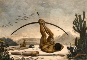 Caboclo by Jean-Baptiste Debret 1834