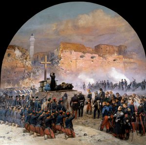 Expedition of Constantine During the Conquest of Algeria: Funeral Service of General Denis de Damremont