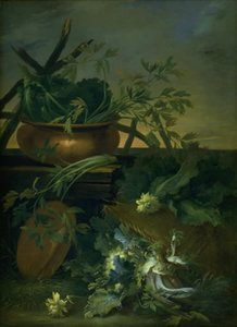 Still Life. Vegetables by Jean Baptiste Gaijot Dubuisson
