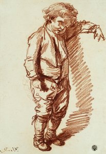 A Little Boy Standing