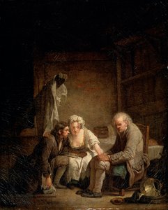 Blind Man Deceived by Jean Baptiste Greuze