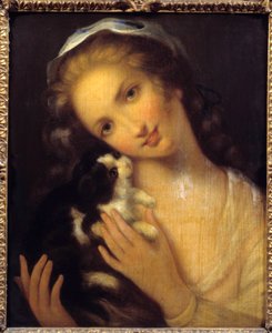 Simplicity: A Young Girl and Her Kiton by Jean Baptiste Greuze, 1759