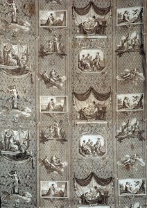 Tapestry Representing Psyche and Cupid. From a Drawing by Jean-Baptiste Huet by Jean Baptiste Huet