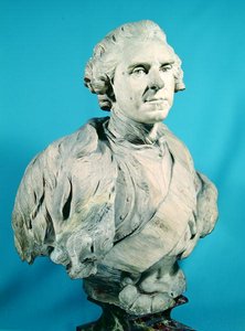 Bust of Maurice (1696-1750) Comte de Saxe by Jean Baptiste II Lemoyne