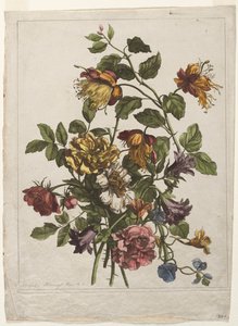 Bouquet by Jean Baptiste I Monnoyer