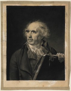 Portrait of Hubert Robert by Jean Baptiste Isabey