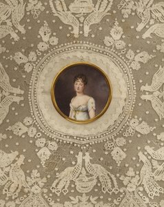 Portrait of Princess Pauline Schwarzenberg by Jean Baptiste Jacques Augustin