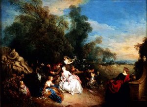 Relaxation in the Country by Jean Baptiste Joseph Pater