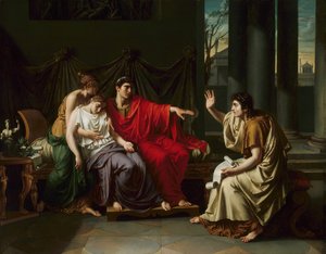 Virgil Reading the Aeneid to Augustus, Octavia, and Livia, 1790-93