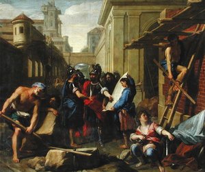 Foundation of a Town in Germania by the Tectosages by Jean Baptiste Jouvenet