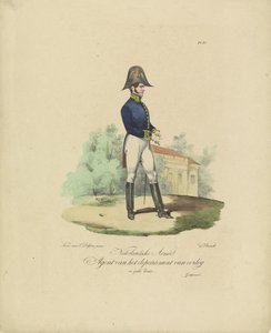Agent of the Department of War, 1820-1825 (Military Costumes of the Kingdom of the Netherlands)