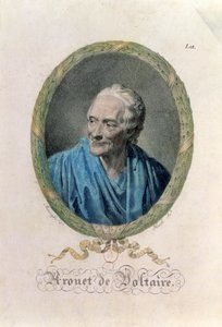 Francois Marie Arouet de Voltaire (1694-1778) engraved by James Heath by Jean Baptiste Mauzaisse
