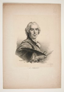 Portrait of Joseph Vernet by Jean Baptiste Mauzaisse