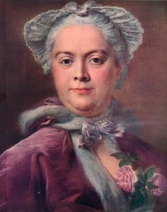 Madame Valade by Jean Baptiste Perronneau