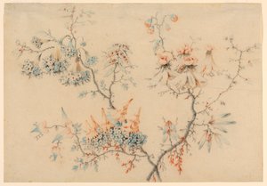 Flowering Branches, 1775–1800 by Jean Baptiste Pillement