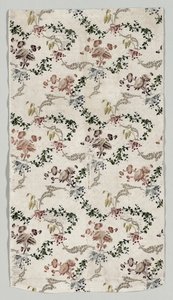Length of Brocaded Silk, 1723-1774