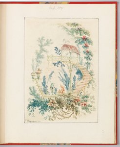 Ornamental Design from "Nouvelle suite de cahiers arabesques chinois a l