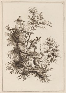 Plate 6, "Suite of Twelve Fishermen and Hunters"